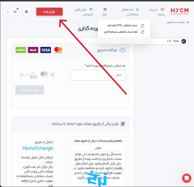 مراحل احراز هویت در بروکر HYCM
